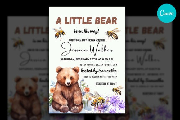 Bear Boy Baby Shower Invitation, We Can: A Stress-Free Way to Celebrate