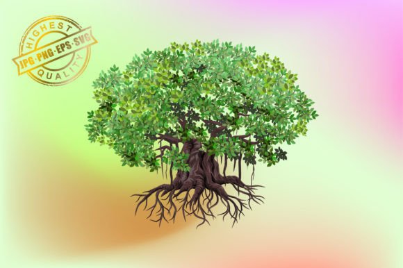 Evaluating the Banyan Tree and Roots Vector for Design Projects