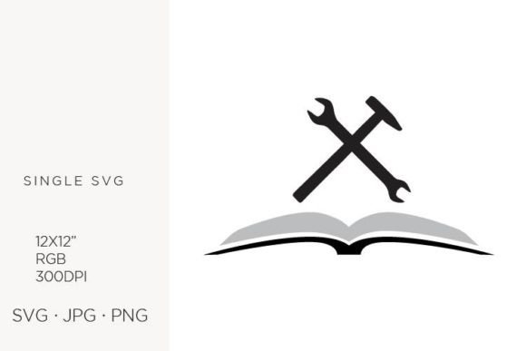 Forging Identity: Integrating Wrench and Hammer, Open Book Symbols into Modern Brand Design