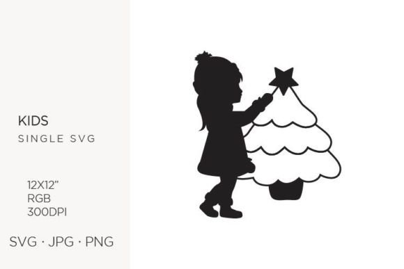 Girl in Winter Cloth and Christmas Tree: A Guide to Using Vector Clipart for Creative Projects