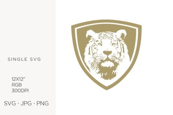 Mastering the Gold Tiger Shield: A Guide to Vector Logo Icons and Digital Design Assets