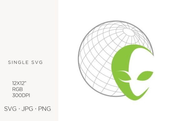 Unlocking Creative Potential: A Guide to the Green Alien Head and Globe Vector Bundle