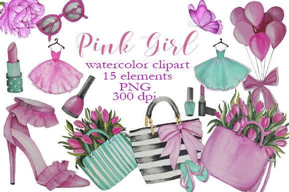 Watercolor Pink Girl Clipart: A Creative Guide